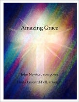 Amazing Grace SATB choral sheet music cover